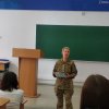 Зустріч з представниками Командування Сил територіальної оборони Збройних Сил України, лейтенантом п. Вітою Титаренко (професором кафедри)